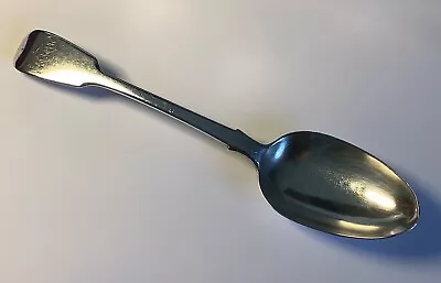 William Iv Hallmarked Silver Table Serving Spoon London 1834 - Mary Chawner • £60