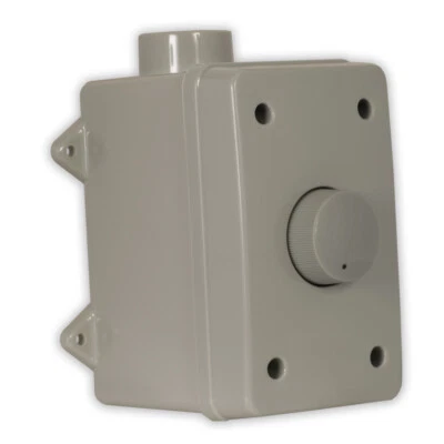 $41.99 • Buy Theater Solutions OVCDG Outdoor Speaker Volume Control Gray Weatherproof Dial