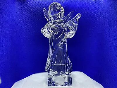 Mikasa Angel Figurine Herald Collection German Lead Crystal Playing Violin 8.5  • $19.99