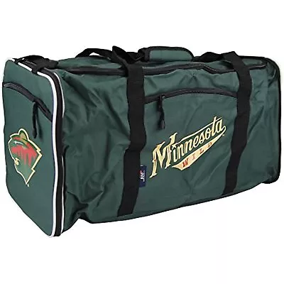 Northwest NHL Team Logo Extended Shoulder Duffle Bag (Minnesota Wild) • $44.95