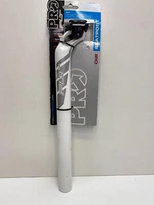 $35.99 • Buy New Shimano PRO PLT Di2 Bicycle SEATPOST 31.6mm X 350mm 15mm Offset WHITE