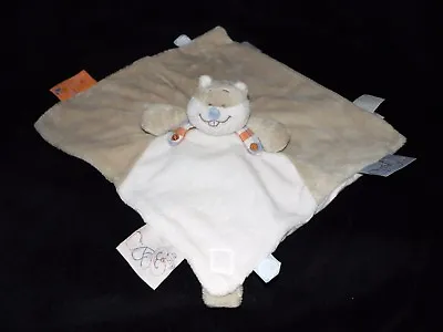 £14.95 • Buy Noukies Brown Leon Squirrel Comforter Soft Toy Blankie