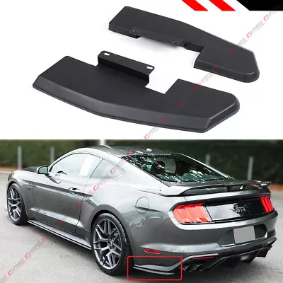 For 2015-2023 Ford Mustang Rear Bumper Corner Valance Side Spat Quarter Splitter • $62.99