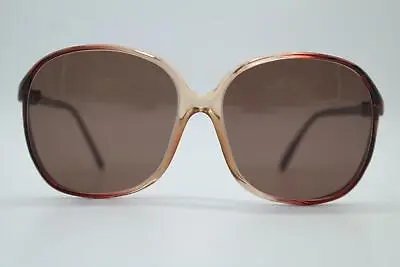 £54.07 • Buy Vintage Sunglasses Silhouette 1020 Red Brown Oval Sunglasses Glasses