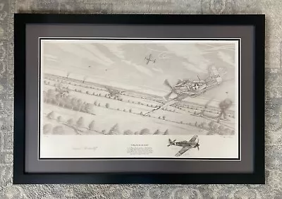 353rd FG P-51D Ace Signed Remarqued Limitied Edition Lithograph • $250