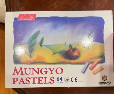 MUNGYO B441R078-7003A Square Chalk Soft Pastel - Assorted (64 Pack) • $50