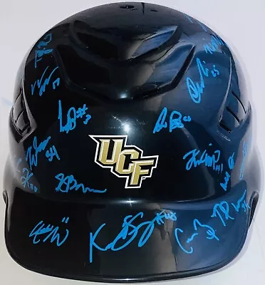 2024 Ucf Knights Team Signed Autographed F/s Baseball Batting Helmet +proof Rare • $249.99