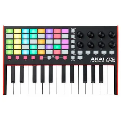 Akai Professional APC Key 25 MK2 25-Key 40-Pad Ableton MIDI Keyboard Controller • $99