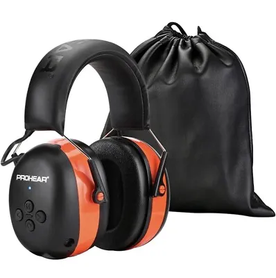 Wireless Bluetooth Prohear 037 Orange Headphones/Ear Defenders  • £44.99