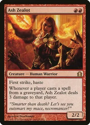 Ash Zealot Return To Ravnica NM Red Rare MAGIC THE GATHERING MTG CARD ABUGames • $1.24