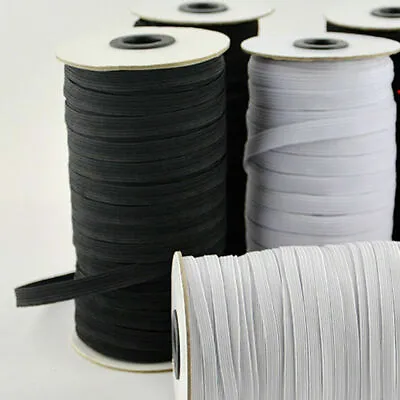 5yards Stretch Flat Elastic Waist Band For Woven Sewing Trouser Dressmaking • $3.29