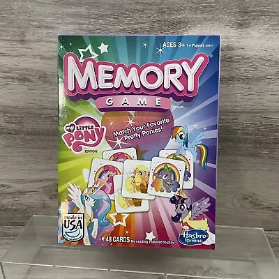 Hasbro My Little Pony Memory Game NEW 3+ No Reading Required Sealed • £19.28