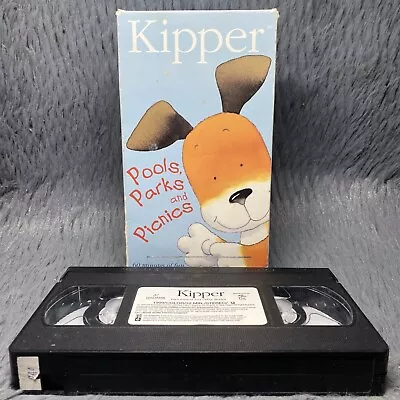 Kipper - Pools Parks And Picnics VHS Tape 2001 Classic Kids Cartoon Mick Inkpen • $14.99