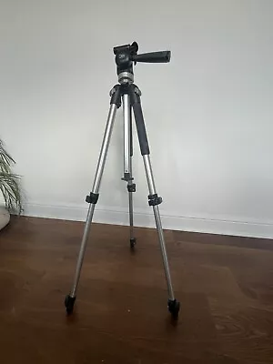 Manfrotto 190CL Tripod And 390RC2 Pan/tilt Head With Quick Release Plate • £45