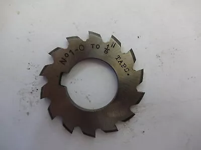 1/8CP No.1 135-rack Involute Gear Cutter • £21.60