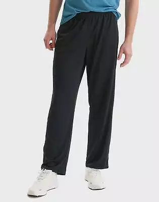 Hanes Sport X-Temp Men's Performance Training Pants With Pockets Black Cool DRI • $20