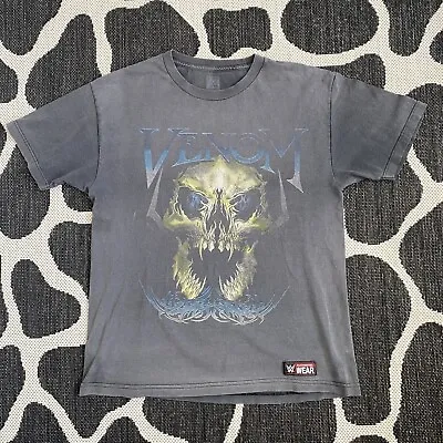 WWE Randy Orton Venom In My Veins Faded Black T-Shirt Large Authentic Wear • £35