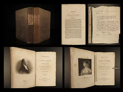 1837 Life Of Aaron Burr Americana Thomas Jefferson Alexander Hamilton Duel 2v • $499