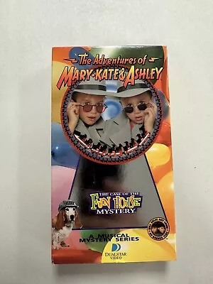 Adventures Of Mary-Kate  Ashley The Case Of The Fun House Mystery VHS 1995 • $10