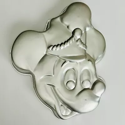 VTG Wilton Cake Pan Mold Disney Mickey Mouse Band Leader Disney #515-302 • $8.99