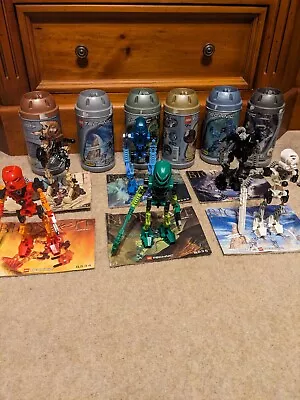 Lego 8531 8532 8533 8534 8535 8536 TOA MATA BIONICLE 100% Complete W/ Manuals • $400