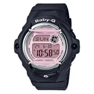 Baby G Digital Watch Black Ad Pink BG169U-1C / BG-169U-1C (prev. BG169M-1D) • $144.90