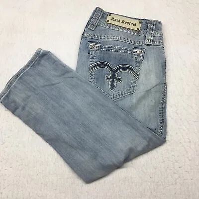 $24.99 • Buy Womens Rock Revival Jeans Capri Alanis Size 30x22