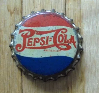 1960s PEPSI COLA Bottle Cap With Cork - Unused - Make A Great Fridge Magnet • $10