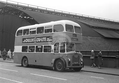 PHOTO Glasgow Leyland PD2 L235 SGD137 At Glasgow In 1960 - 4/8/60 - J S Cockshot • £1.99