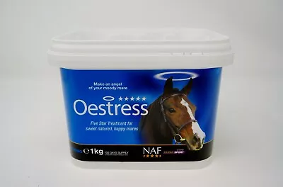 NAF Oestress 5 Star 1KG Supplement For Horses - Support For Hormonal Mares • £52