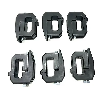6 X Canopy Clamps Fit Nissan D22 Navara Ute Mounting Clamping Fitting Kit Black • $69.50