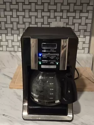 Mr. Coffee Rapid Brew 12-Cup Programmable Coffee Maker - Silver • $13