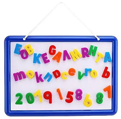 Kid’s Dry Erase Board And Magnet Set – 109 Piece Magnetic Letters Numbers • $27.49