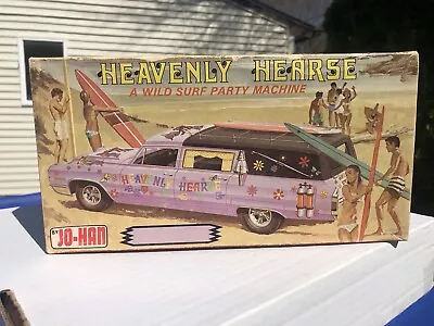 1:25 Vintage Johan Heavenly Hearse Model Kit BoxSome Parts Instructions Sheet • $25