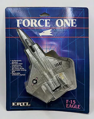 1986 ERTL Force One McDonnell Douglas F-15 Eagle USAF #1162 • $50