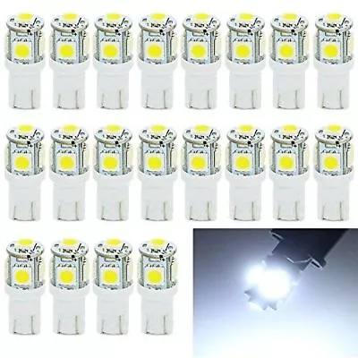 20X 12v AC/DC For Malibu And All T10 Landscape LED Bulbs White  Extra Bright  • $25.98