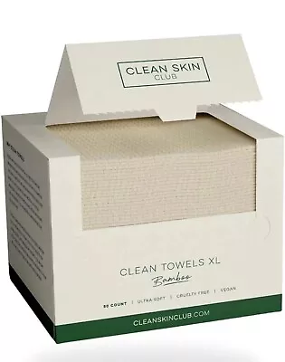 XL Bamboo Clean Towels For Disposable Face Use Clean Skin Club's Award-Winning • $15