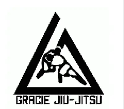 Gracie Jiu-Jitsu MMA Die Cut Vinyl Decal Sticker UFC Window • $6.99