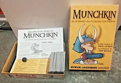 Munchkin Card Game Replacement Or Expand Parts & Pieces Steve Jackson Games • $16.36