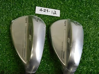 Titleist Vokey SM9 Tour Chrome 54/58* Sand/Lob Wedge Set D M DG Steel New • $247.99