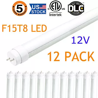 18  F15T8-CW 7 Watts Cool WhiteT8 Bulb Replacement Fluorescent Linear Tube Lamp • $108.19