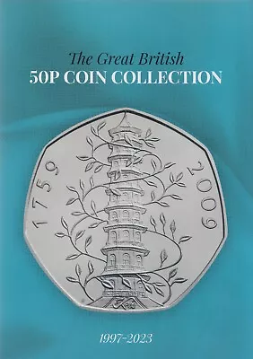 NEW Coin Album 50p 2023 50p British Collector Beatrix Potter Kew Stocking  [C] • £14.95