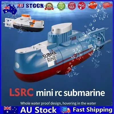 AU RC Submarine Ship Model 6 Channels Remote Control Diving Boats Electric Toy • $32.79