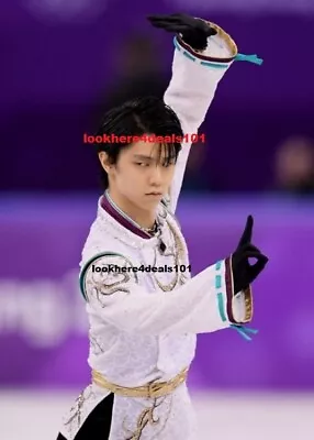 OLYMPICS 2018 Photo 5x7 Yuzuru Hanyu Gold Medal Figure Skating Japan  • $9.48
