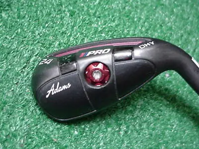 Adams Golf Pro Dhy 24 Degree Hybrid Iron Aldila Tour Blue Atx 85h Graphite Stiff • $71.99