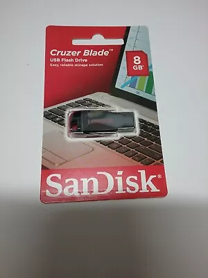 Sandisk CRUZER BLADE 8GB SDCZ50-008G-B35 USB 2.0 Flash Pen Drive 8G NEW Micro • $9.99