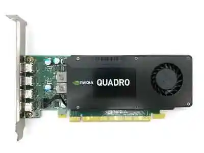 NVIDIA QUADRO K1200 4GB GDDR5 PCIe 2.0 X16 Graphics Card • $52