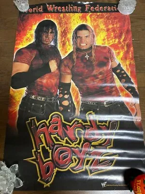 The Hardy Boyz Pro Wrestling Poster WWE TNA H87cm × W57cm • $99.99