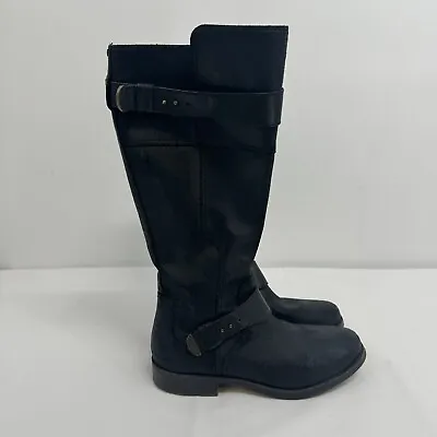 UGG Australia Womens Black Dayle 1007671 Tall Riding Boots Size US 10 • $98.99
