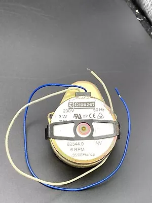 Crouzet Motor 82344.0 230v 50Hz 6RPM 3W Max • $100